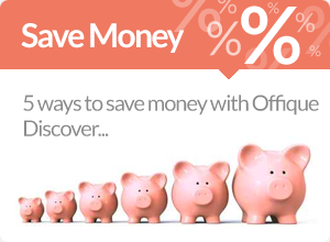 save money: discounts
