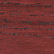 Oak stained Red